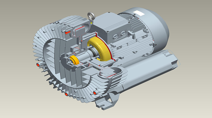 blower rotate 