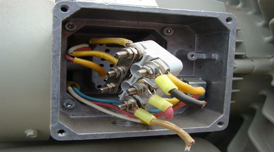 side channel blower junction box