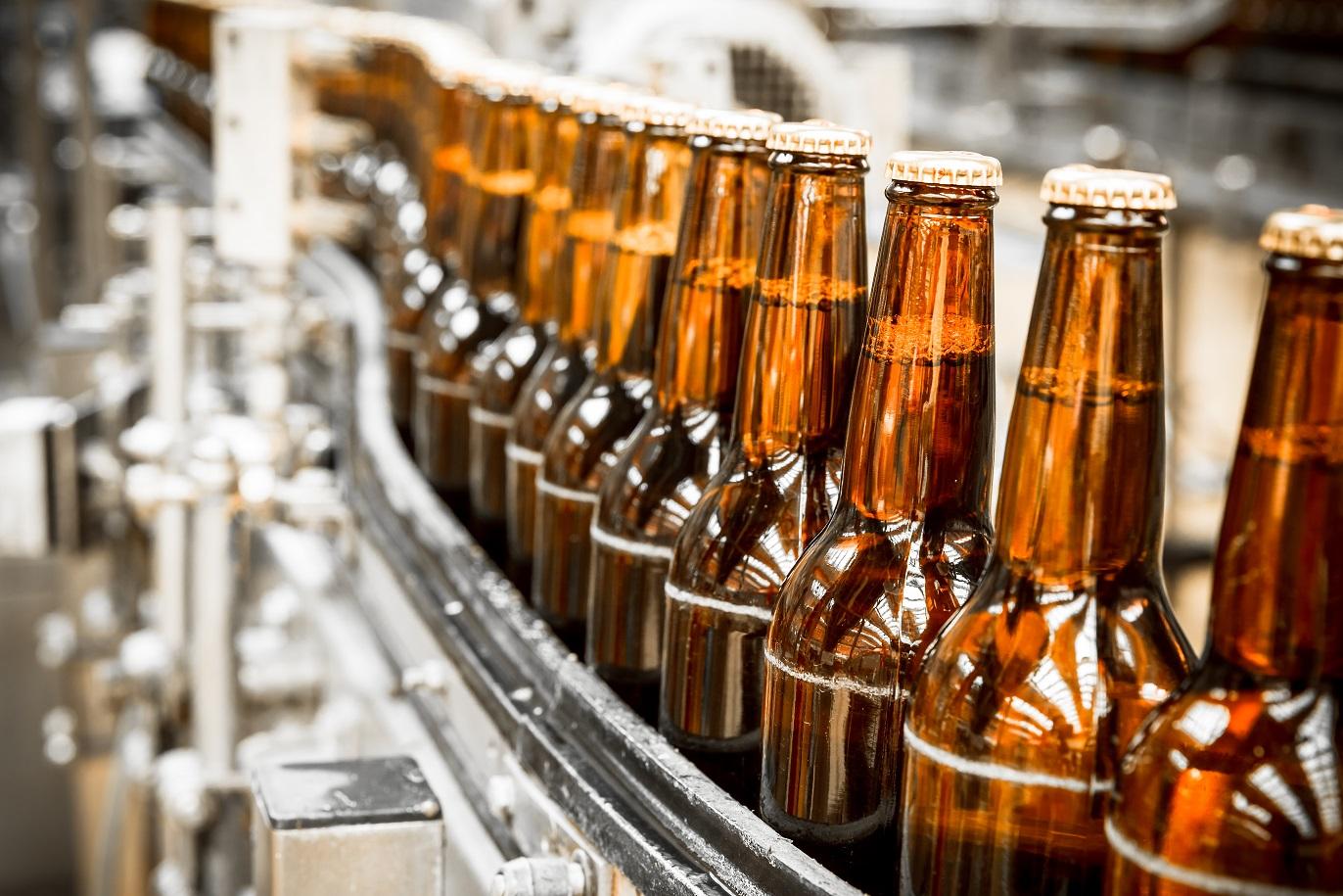 Food bottles filling air knife system 食品灌装风刀吹干