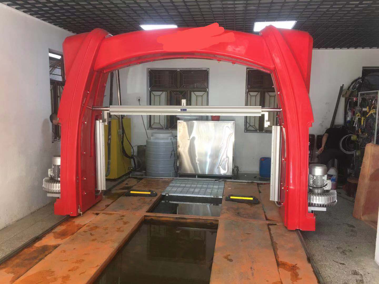 auto washing side channel blower